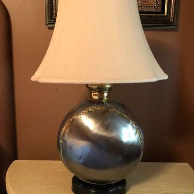 PAIR Metal Lamps