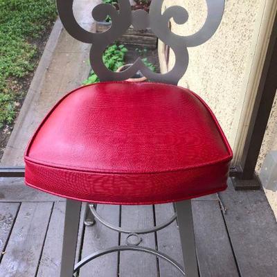 Tall Metal Desk Chair