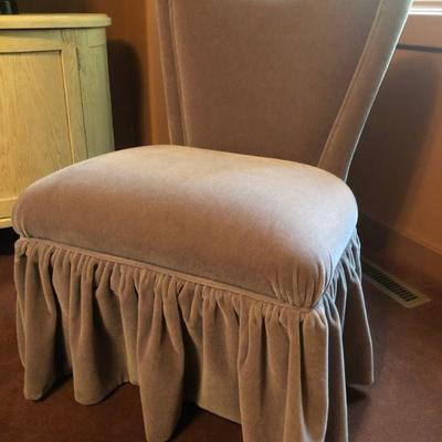 Mohair Slipper Chair