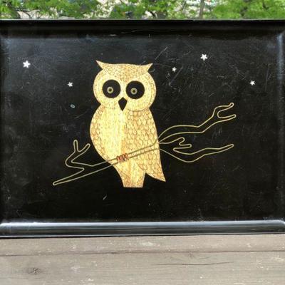 Couroc Owl Tray