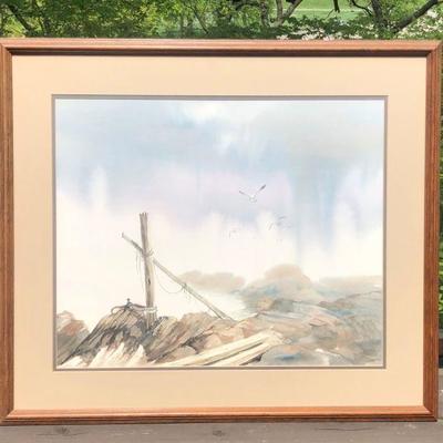 Seascape Watercolor
