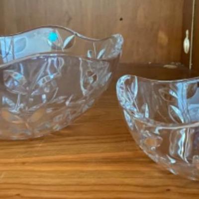Lot # 239 Tiffany & Co Crystal Bowls 