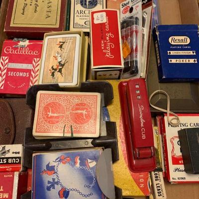 Playing card lot / and more