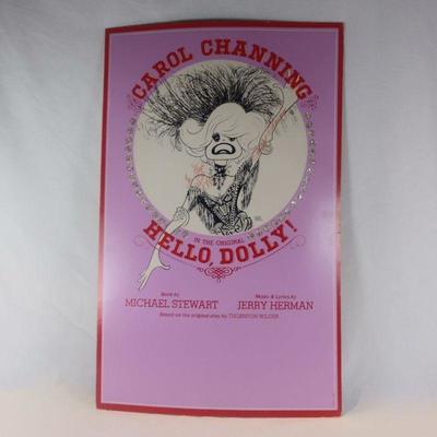 Carol Channing Autographed Poster