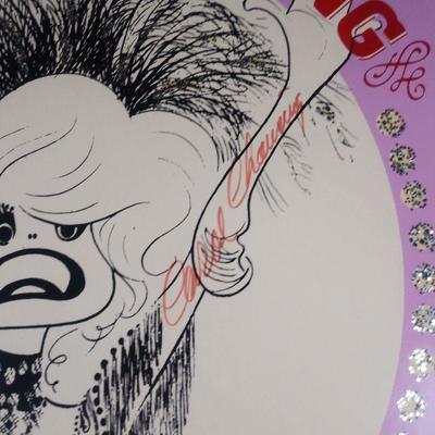 Carol Channing Autographed Poster