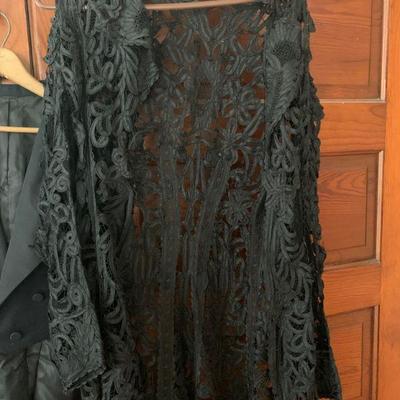 Victorian Dress / Black lace