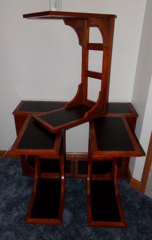 LOT 2 UNIQUE TV DINNER TABLES