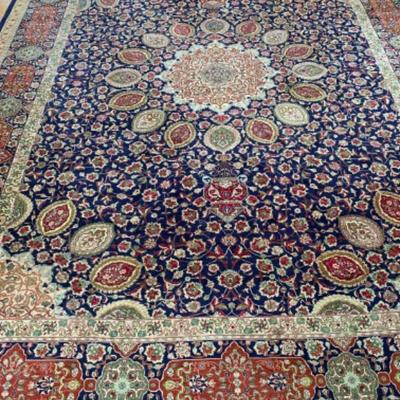 Lot # 4 Large Persian Tabriz Oriental Rug 11’ x 15’