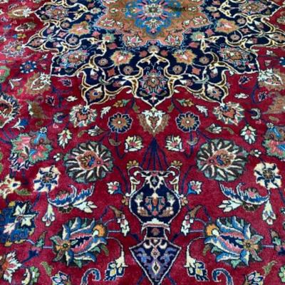 Lot #5 Large Mashad Persian Rug 11’x 13’