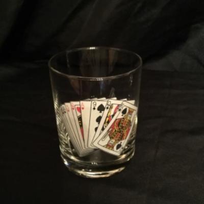 Set a 4 card glasses Lot 1655
