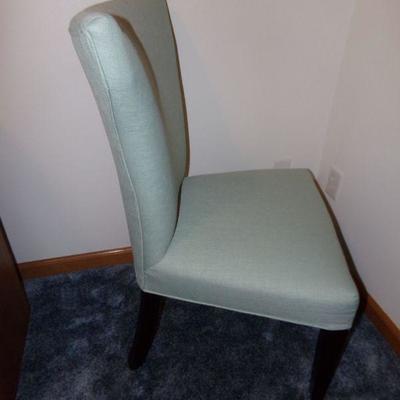 LOT 40  MATCHING UPHOLSTERED CHAIRS