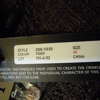 NWT Reversible Jacket - Designer Tania Nardi - Size 2X
