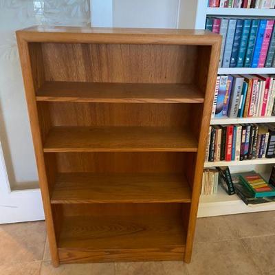 Oak book shelf 
