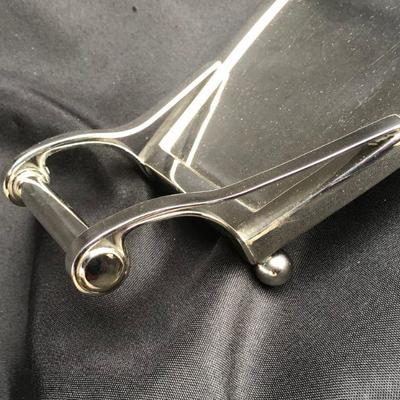 Deco Style Chrome Tray By Global Veiw.