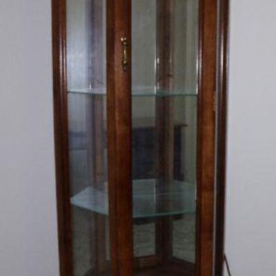 LOT 64  ANOTHER CURIO CABINET