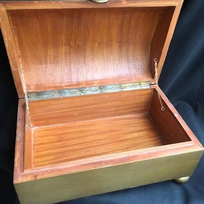 Decorative Equestrian Theme Wooden Box