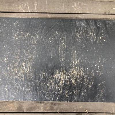 Black Wood Side Table