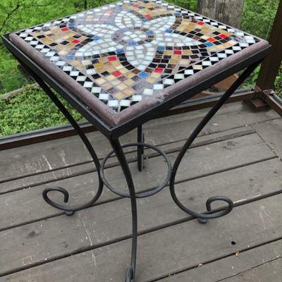 Mosaic Garden Table
