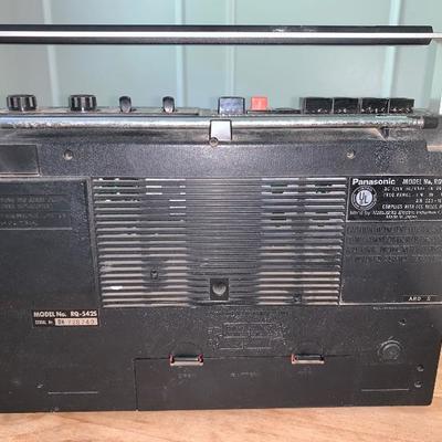 Vintage Panasonic cassette recorder AMFM radio 
