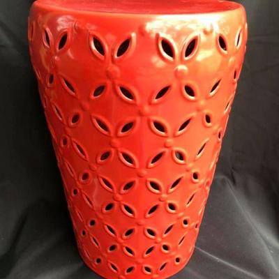 Metal Garden Stool / Table #2