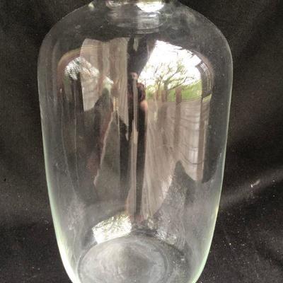 Clear Glass Vase