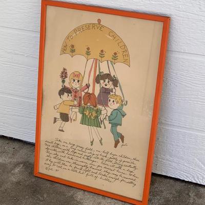 LOT 123 Framed print by Pati 1967