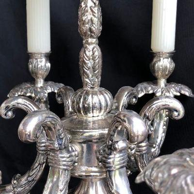 Tall Metal Epergne