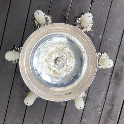 Tall Metal Epergne