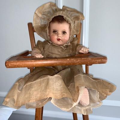 LOT 130 vintage baby doll