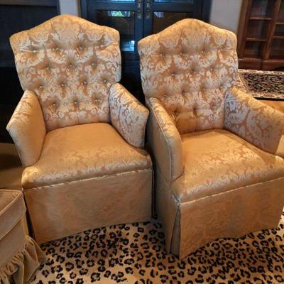 Sherrill Arm Chairs - PAIR