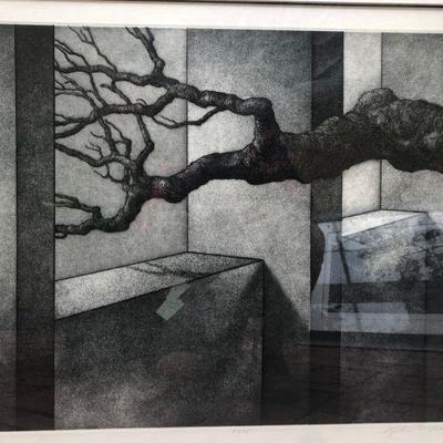 Stephen O. Look Engraving. â€œSeekingâ€ 49/75
