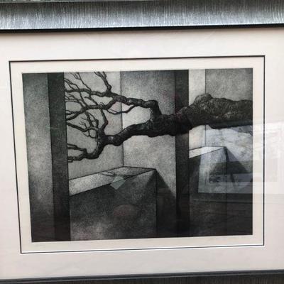 Stephen O. Look Engraving. â€œSeekingâ€ 49/75