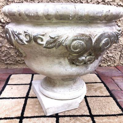 Heavy Plaster Urn