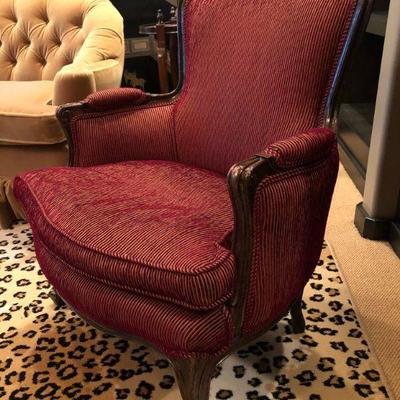 #2 Berge Down Filled Occasional Chair-custom upholstery 
