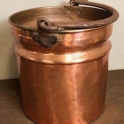 Lot #11 Antique Style Copper Cook Pot