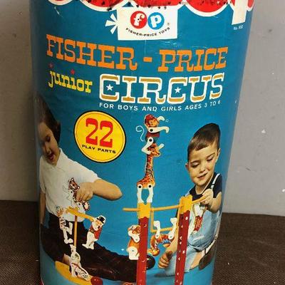 Lot #37 FISHER Price Junior Circus 