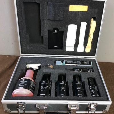 Lot #96 Porsche Cleaning Kit with Locking Hard case