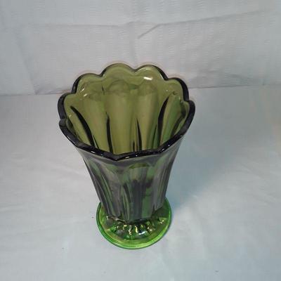 Two Green vases