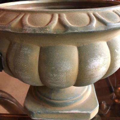 Pottery Two Handled Urn