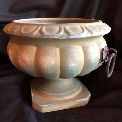 Pottery Two Handled Urn