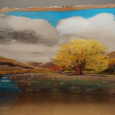 Large assortment of original watercolor ART, & others