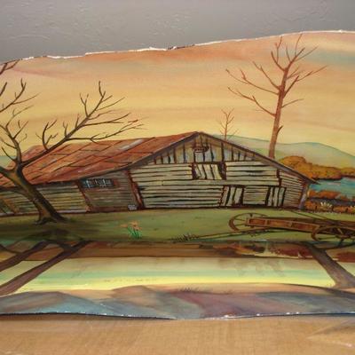 Large assortment of original watercolor ART, & others