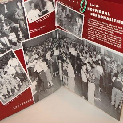1952, 1953 Redskins college annuals and 1962 Star annual from Arkansas