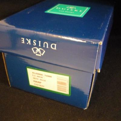 Duiske New in Box - Irish Handcut Crystal Vase