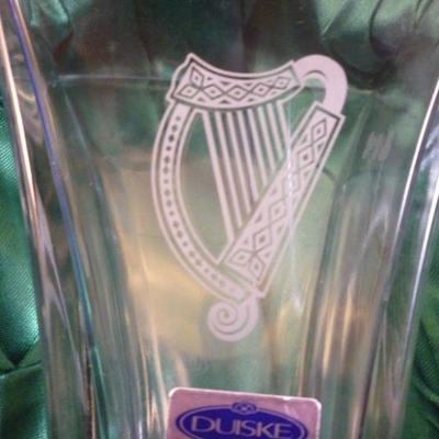 Duiske New in Box - Irish Handcut Crystal Vase