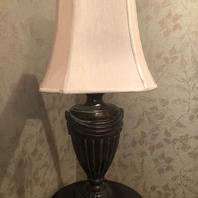 Bronze Colored Urn Lamp