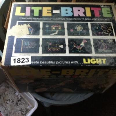 Lite brite lot 1823