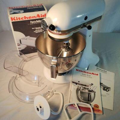 KitchenAid Mixer & Pasta Roller Set