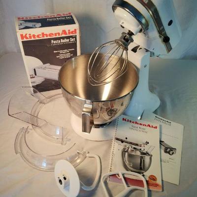 KitchenAid Mixer & Pasta Roller Set