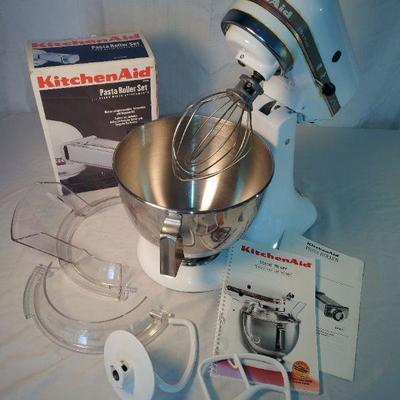 KitchenAid Mixer & Pasta Roller Set